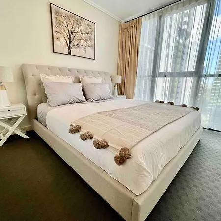 Luxury City Center King Bed Apartment And Study Brisbane Exterior photo