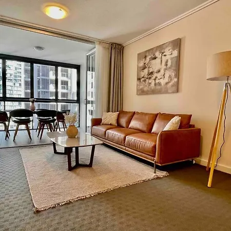 Luxury City Center King Bed Apartment And Study Brisbane Exterior photo